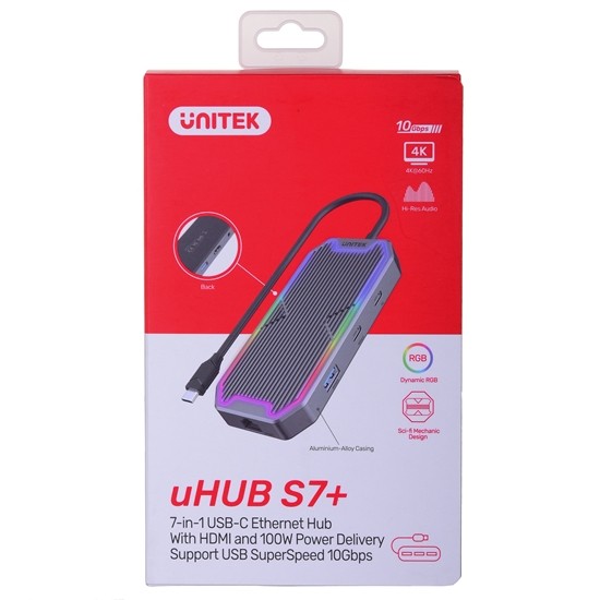 Изображение Stacja/replikator Unitek USB-C (D1029A)