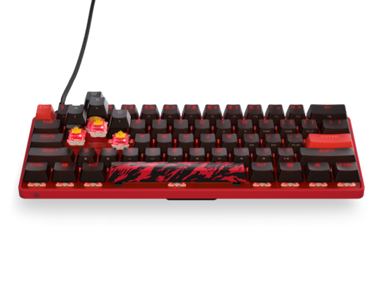 Picture of SteelSeries Apex 9 Mini | Gaming Keyboard | Wired | US | Faze Clan Edition | Optical