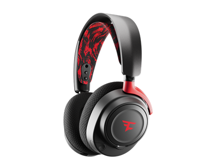 Picture of SteelSeries Gaming Headset | Arctis Nova 7 | Bluetooth | Over-ear | Microphone | Noise canceling | Wireless | Faze Clan Edition