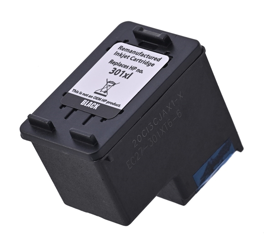 Picture of SUPERBULK ink for HP 301XL CH563 reg B-H301Bk