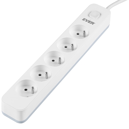 Picture of Surge protection strip EVER PROTECT 5PL 3 m