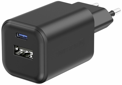 Picture of Swissten Travel Charger GaN USB-C / PD USB-A / 18W QC / 45W