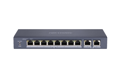 Attēls no SWITCH POE HIKVISION DS-3E0310P-E/M 10-PORTOWY