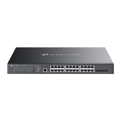 Attēls no Switch|TP-LINK|Omada|SG3428XPP-M2|Desktop/pedestal|Rack|24x2.5GbE|4xSFP+|1xConsole|1|PoE+ ports 16|500 Watts|SG3428XPP-M2