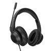 Picture of Targus AEH102GL headphones/headset Wired Head-band Calls/Music USB Type-A Black