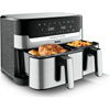 Picture of TEFAL Fryer | EY905D10 | Capacity 5.2+3.1 L | Hot air technology | Stainless Steel/Black