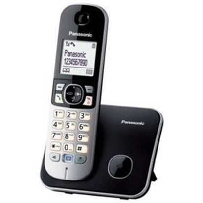 Изображение Telefon bezprzewodowy KX-TG6811 dect czarny