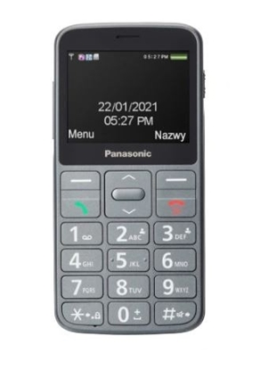 Изображение Telefon dla seniora KX-TU160 szary