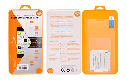 Attēls no Tempered Glass Orange for IPHONE 14 PRO