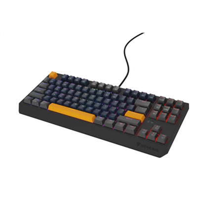 Attēls no THOR 230 | Mechanical Gaming Keyboard | Wired | US | Naval Blue Positive | USB Type-A | Outemu Panda