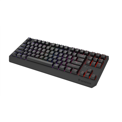 Attēls no THOR 230 | Mechanical Gaming Keyboard | Wireless | US | Black | 2.4 GHz, Bluetooth, USB | Outemu Panda