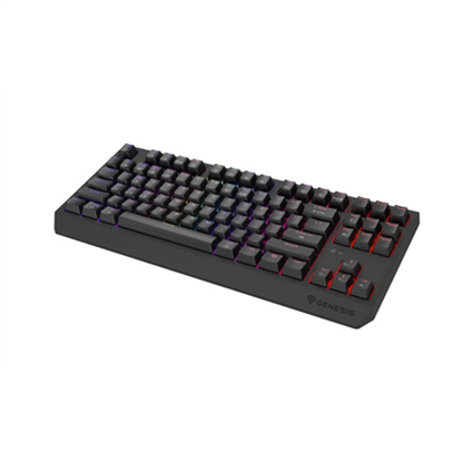 Picture of THOR 230 | Mechanical Gaming Keyboard | Wireless | US | Black | 2.4 GHz, Bluetooth, USB | Outemu Red