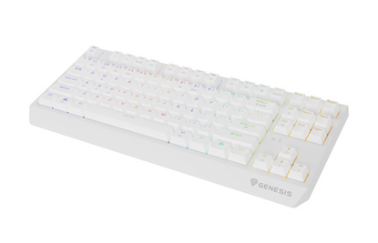 Attēls no THOR 230 | Mechanical Gaming Keyboard | Wireless | US | White | 2.4 GHz, Bluetooth, USB | Outemu Red