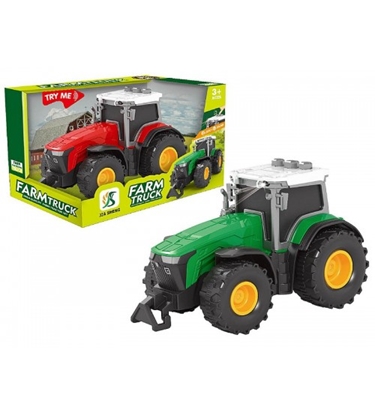 Picture of Traktors ar skaņu un inerci, plastmasas 13,5 cm dažādas 582613