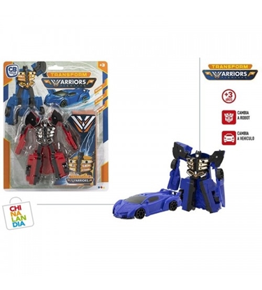 Изображение Transformers Warrior plastmasas 12x11 cm dažādas CB45686