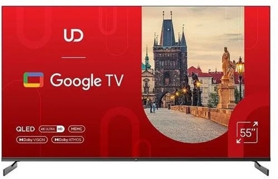 Picture of UD 55" TV 55QGU7210S 4K Ultra HD, Q-LED, DVB-T/T2/C