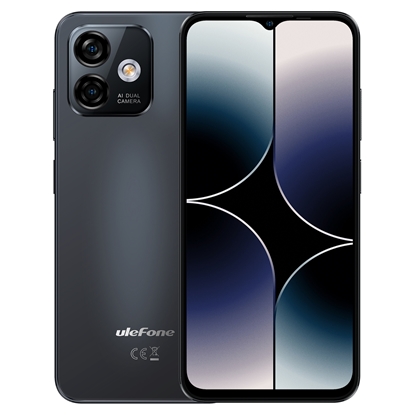 Изображение ULEFONE NOTE 16 PRO 8+128GB NFC METEORITE BLACK OEM