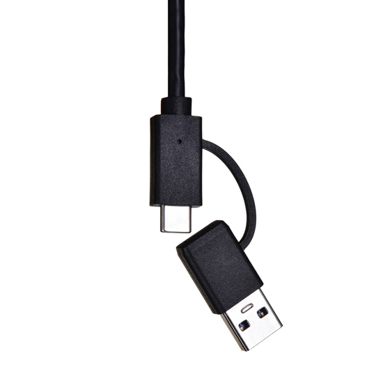 Изображение UNITEK ADAPTER USB-A/USB-C - RJ-45 2.5 GBIT, U1313C