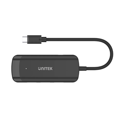 Picture of Unitek H1110B active hub USB-C, 3 X USB-A 3.1, HDMI 4K30HZ