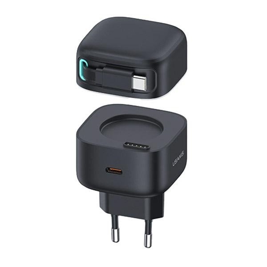 Изображение Usams CC202 Wall Charger 1x USB-C / PD+QC / 35W