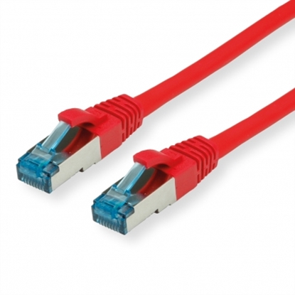 Picture of VALUE S/FTP Patch Cord Cat.6A (Class EA), red, 0.15 m