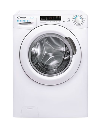 Изображение Candy Washing Machine | CS4 1072DE/1-S | Energy efficiency class D | Front loading | Washing capacity 7 kg | 1000 RPM | Depth 45 cm | Width 60 cm | LCD | White