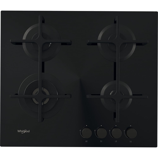 Изображение Whirlpool AKT 627/NB1 Black Built-in 59 cm Gas 4 zone(s)