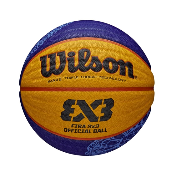 Изображение Wilson BASKETBALL BALL FIBA3X3 PARIS 2024 6S