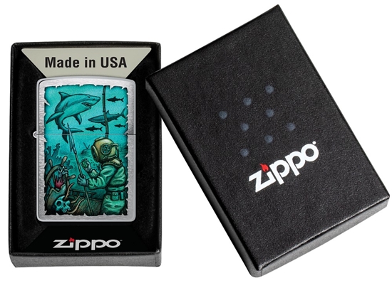 Picture of Zippo Lighter 48561 Nautical Design