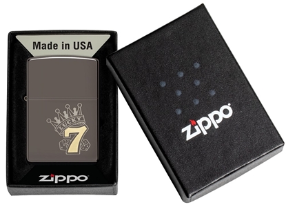 Attēls no Zippo Lighter 48913 Lucky 7 Design