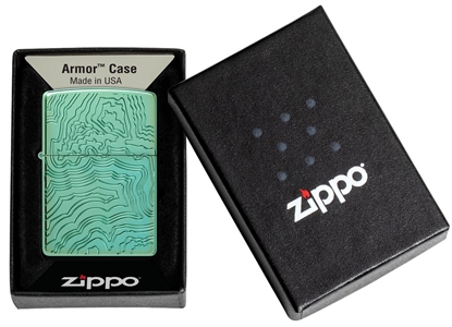 Attēls no Zippo Lighter 48917 Armor® Map Design