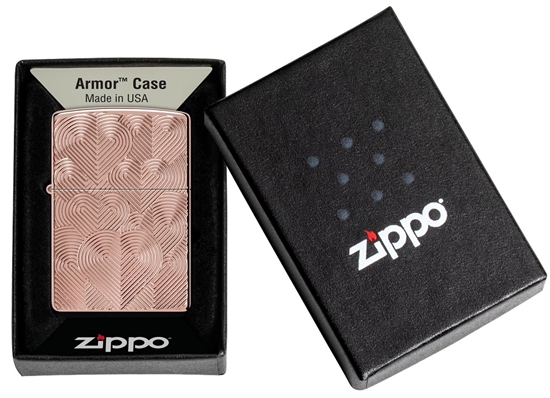 Picture of Zippo Lighter 48919 Armor® Hearts Design