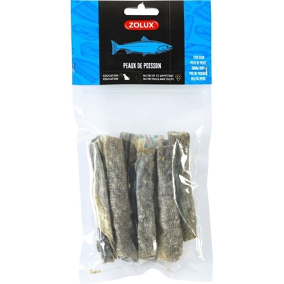 Изображение ZOLUX Fish skin - dog treat - 60g