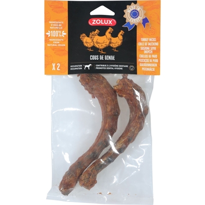 Picture of ZOLUX Turkey neck - chew for dog - 100g