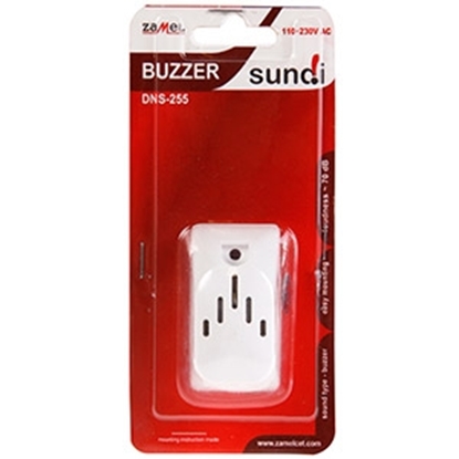 Изображение Zvans Buzzer DNS-255 110-230V balts