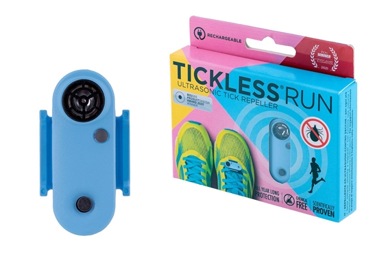 Picture of "Tickless Run Blue Tick Repeller" žmonėms