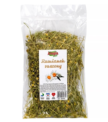 Attēls no ALEGIA Chamomile - treat for rodents and rabbits - 60g