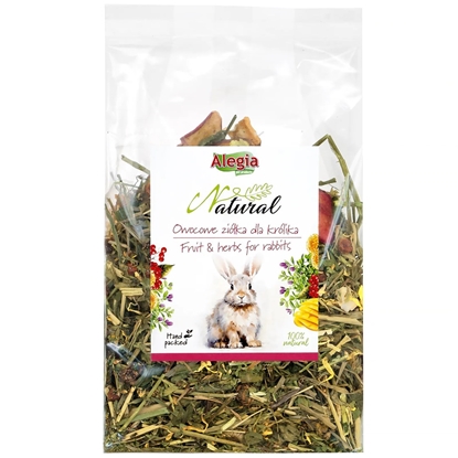 Изображение ALEGIA Fruit & Herbs for rabbits - treat for rabbits - 130g