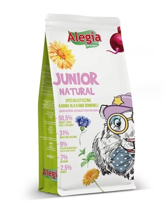 Picture of ALEGIA Junior Natural - food for domestic cavies - 650g