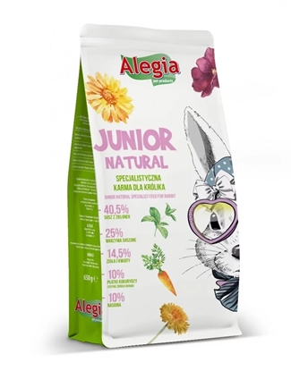 Picture of ALEGIA Junior Natural - rabbit food - 650g