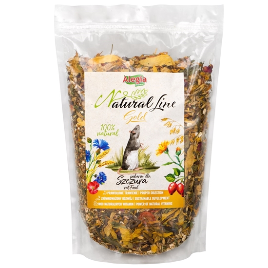 Picture of ALEGIA Natural Line Gold - dry food for rat - 2.2kg