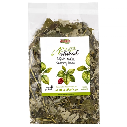 Attēls no ALEGIA Raspberry leaves - treat for rodents and rabbits - 90g