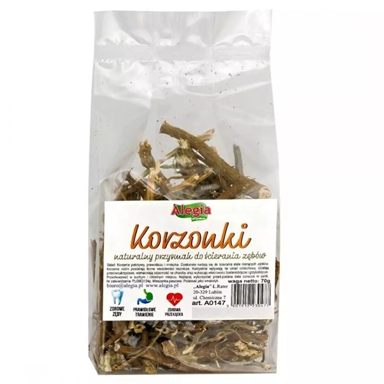 Изображение ALEGIA Root Vegetable Mix - treat for rodents and rabbits - 70g