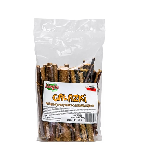 Изображение ALEGIA Twigs for rodents - treat for rodents and rabbits - 100g