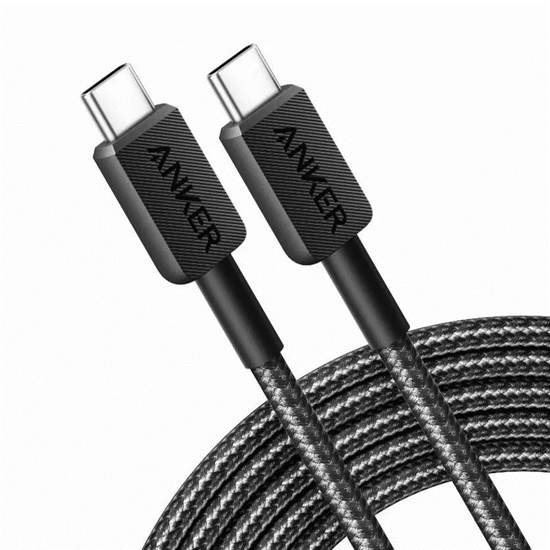 Picture of Anker 322 USB cable 0.9 m USB C Black