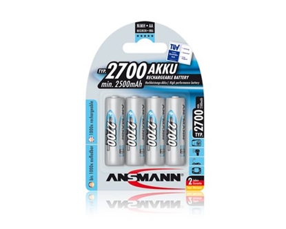 Picture of Ansmann R6 Rechargeable Battery AA / 1.2V / 2700mAh / Ni-Mh