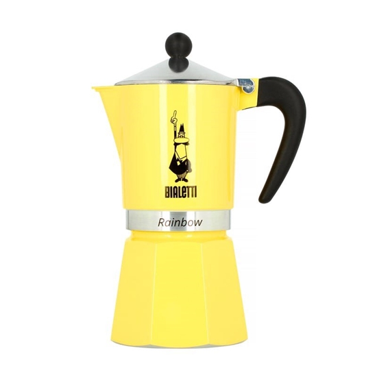 Изображение Kawiarka Bialetti Bialetti - Primavera - Rainbow 6tz Żółta