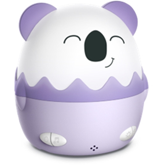 Изображение BIGBEN KIDS VIOLET KOALA NIGHT LIGHT WITH 360� PROJECTION WITH WIRELESS MUSIC NLPKIDSKOALA