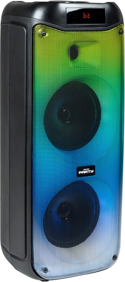 Picture of BIGBEN PARTY LUMINOUS LOUDSPEAKER BT 200W USB SD AUX LIGHTS EFFECTS MICROPHONE BLACK PARTYBTHPL