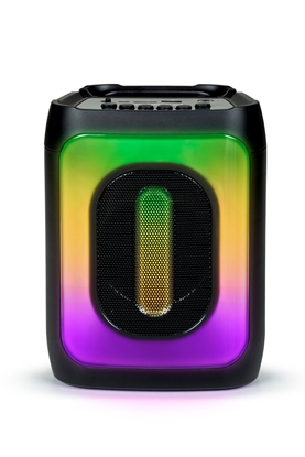 Picture of BIGBEN PARTY LUMINOUS LOUDSPEAKER BT 30W AUX USB SD LIGHTS EFFECTS BLACK PARTYBTHPS2